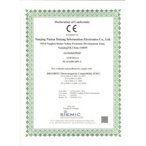 Nanjing Putian Datang Information Electronics Co., Ltd Certifications