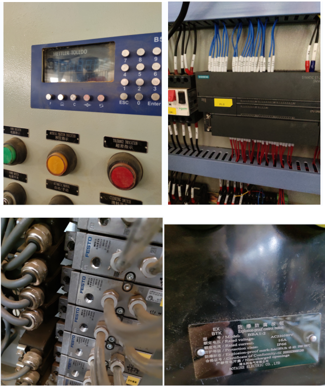 Automatic Granule Weighing Packing Machine For 25kg Solid Urea