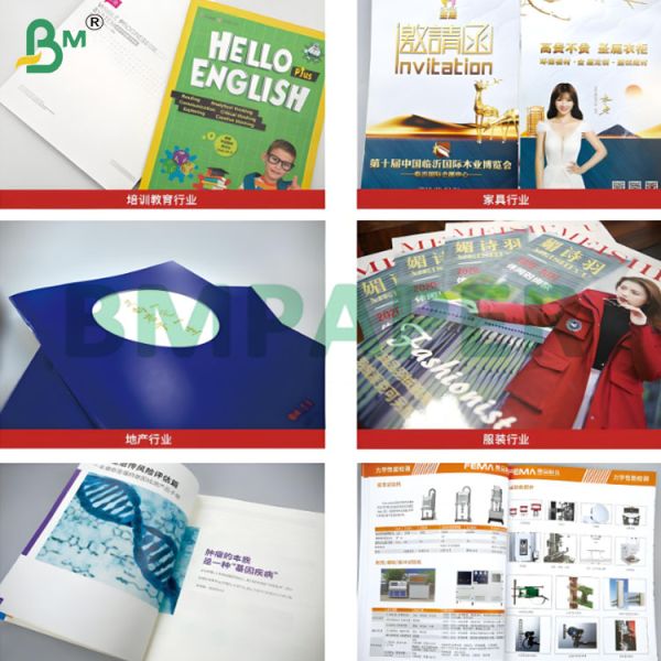 Eco-friendly 70gsm 80gsm Woodfree Paper Sheets for Offset Printing