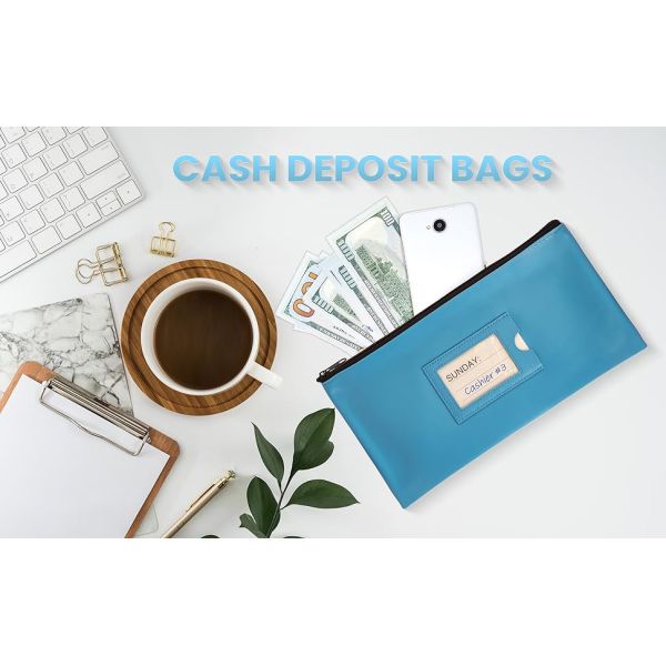 Blue Deposit bag