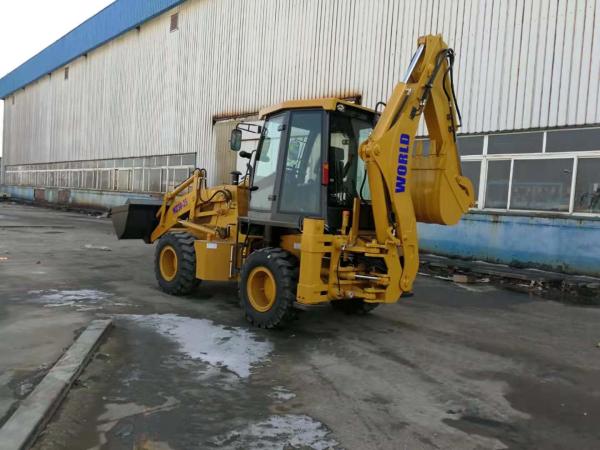 Buy Compact Structure Mini Tractor Backhoe Loader With Weichai Engine at wholesale prices