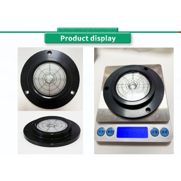 UNIVO UBIS-7210-9 Aluminum Angle Slope Level Indicator with Anodized Black Housing