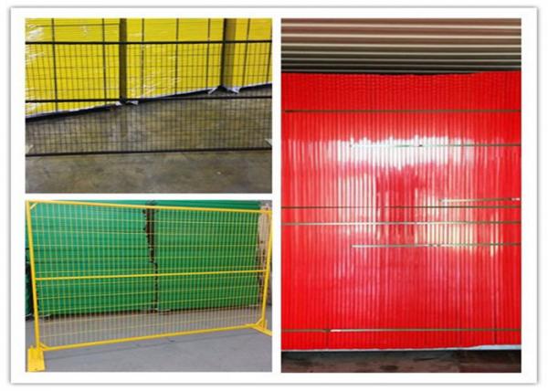 6ft X 8ft Standard Size Rental Rapid Mesh Temporary Fencing Portable PVC Coated