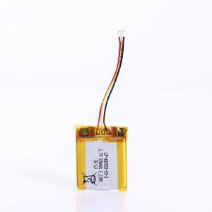China 3.7V 300mAh Rechargeable Lipo Battery 402933 With Molex Connector on sale