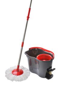 Quality Swivel Wet Dry Commercial Microfiber Mop Hand Press 360 Detachable Magic Spin Mop for sale