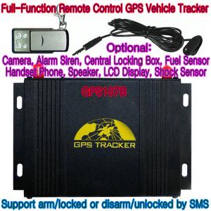 Quality GPS107B All-In-One AVL GPS Vehicle Tracker W/ Photo Snapshot, Remote-Control &amp; 2-Way talk for sale