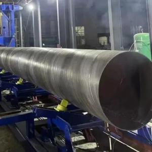 Quality ASTM A106 Galvanized Round Carbon Steel Weld SSAW Pipe Seamless for sale