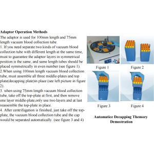 Low Speed Automatic Uncovering Refrigerated Centrifuge Machine CTK120R 4000rpm