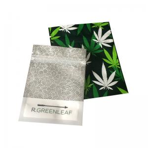 Quality Hot sale smell proof bag smoking weed package bags stand up zip plastic pouches for Cigar packing for sale