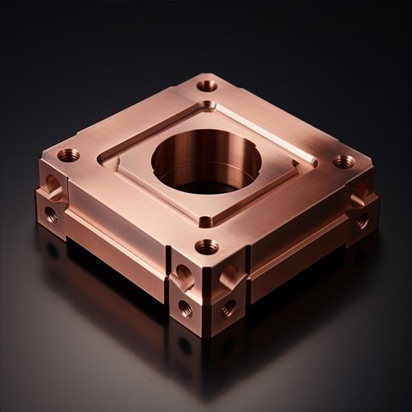 Buy Custom Precision CNC Milling Parts Copper CNC Machining Service at wholesale prices