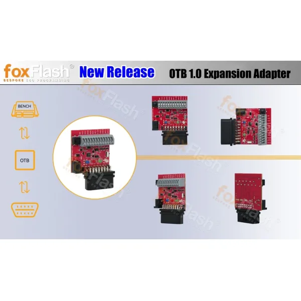 FoxFlash Super ECU TCU Clone And Chip Tuning Tool ECU Programing Tool Master V1.4.2 Software Firmware Version FW:D087
