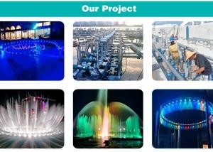 Quality 60m3/h Fountain Stainless Steel Nozzle Water Screen Projection for sale