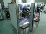 User Friendly Commercial Ice Cream Making Machine , Soft Serve Ice Cream Maker