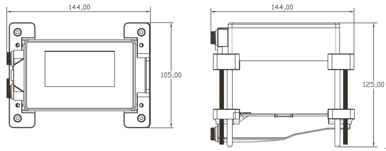 High performance good price portable ultrasonic hydraulic flow meter,protection grade IP68