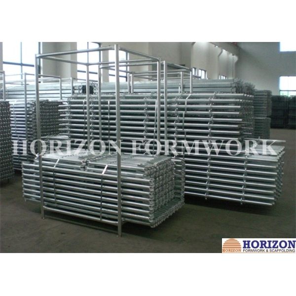 Horizontal Ledgers Ring Lock System Scaffolding Length 1.0m Cast Steel Material