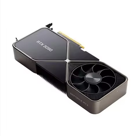 N-VIDIA RTX3090 Video Card with 24GB GPU for Gaming Workstation Desktop VGA Output Interface Water or Fan Cooler Option
