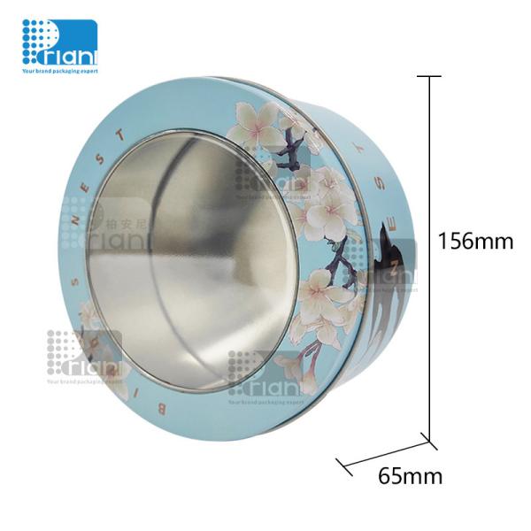 Buy Custom Empty Gift Tin Box Packaging For Chocolate With Handle Containers Metal Cookie Candy Tins Box at wholesale prices