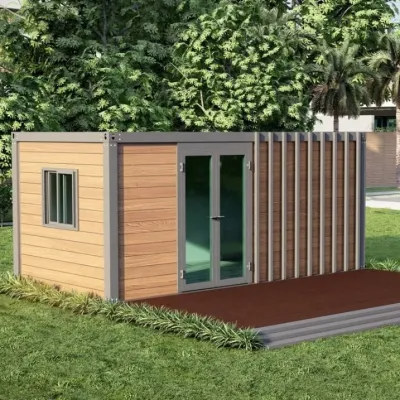 Luxury Office Building Recyclable Prefab Container House For Family Living