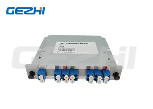 Quality High Isolation 12CH MUX Fiber CWDM Module For Optical Transport Networking System Passive for sale