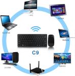 Stable Transmission Keyboard Mouse Combo Compatible With Laptops And Computers
