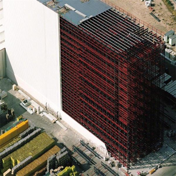 Buy Automated Clad Pallet Rack Supported Building With Robotic Equipment at wholesale prices
