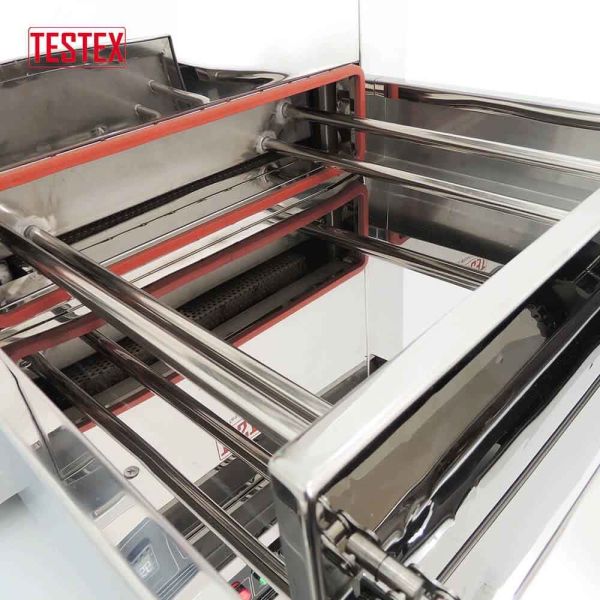 Automatic Pin Frame Lab Stenter Machine with Well Dimensioned Insulation Thickness