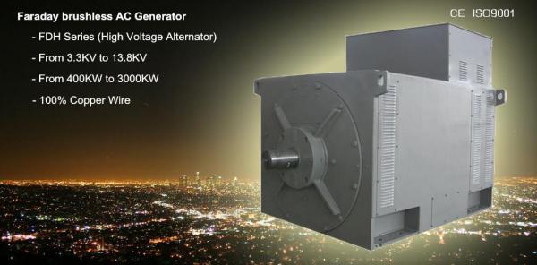 3600rpm AC Single or Three Phase Generator Single or Double Bearings