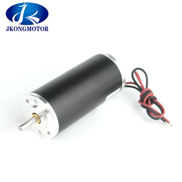 42mm Permanent Magnet Electric Motor , 14W 3500RPM Brush Type Motor CE ROHS Approved