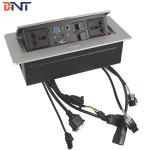 BNT office table hidden electrical sockets pop up desktop grommet power socket