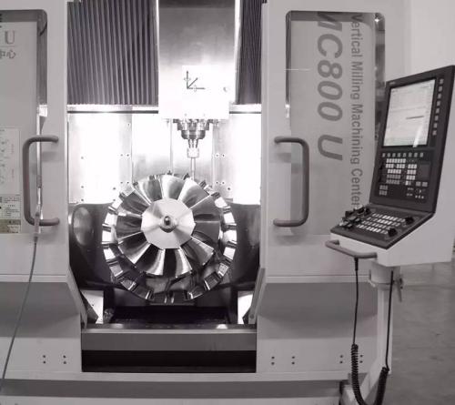 Turning And Milling 800U VMC 5 Axis Vertical Machining Center