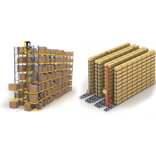 Very Narrow Aisle Fork-type Autonomous Mobile Robot