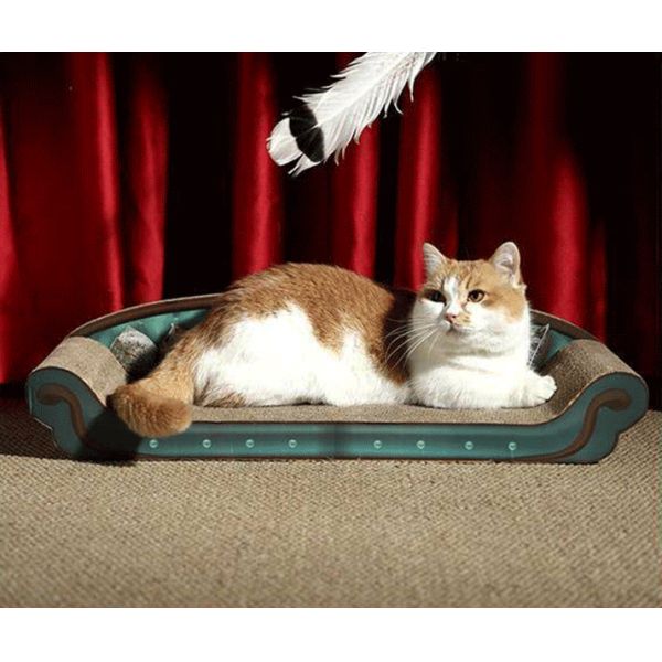 Factory Direct Sales of Corrugated Paper Sofa Shape Cat Scratch Board