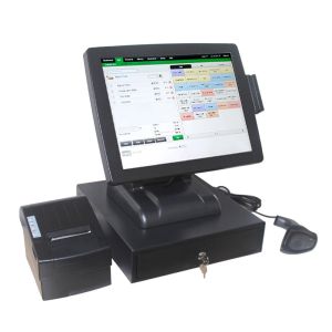 Buy cheap 8 Digital Display 15 Inch 400cd/㎡ Touch Screen Pos Machine from wholesalers