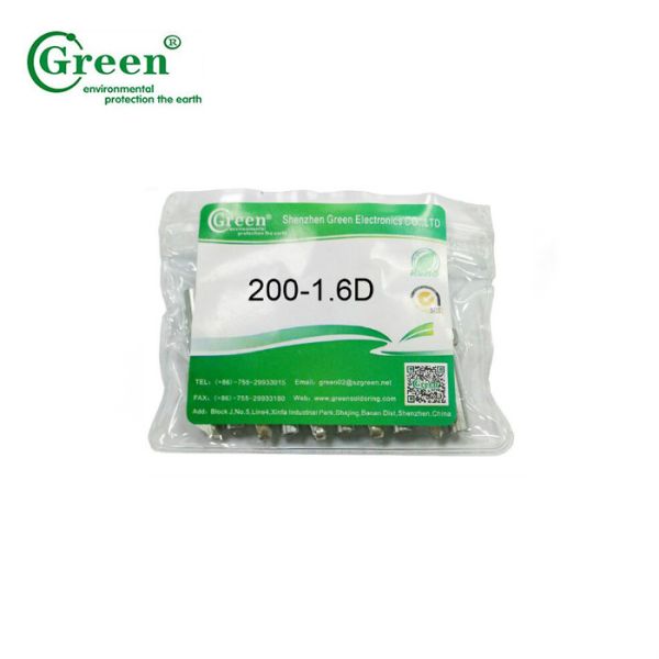 Pointed Shape Automatic Soldering Robot , 200-1.6D 200 Series Quick Soldering Tips