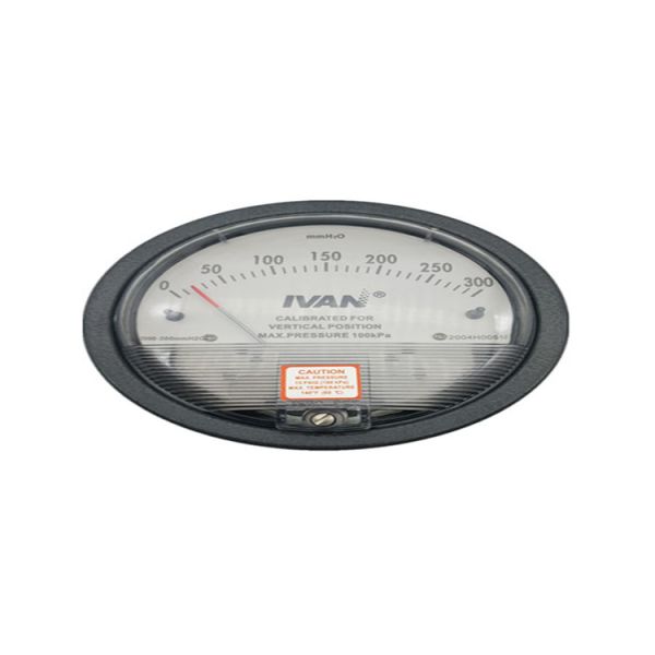 Customized Measure Range 250pa Differential Pressure Meter for Cleanroom Applications