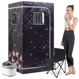 Quality 1500W Full Body Home Portable Steam Sauna Tent For Detox Therapy for sale
