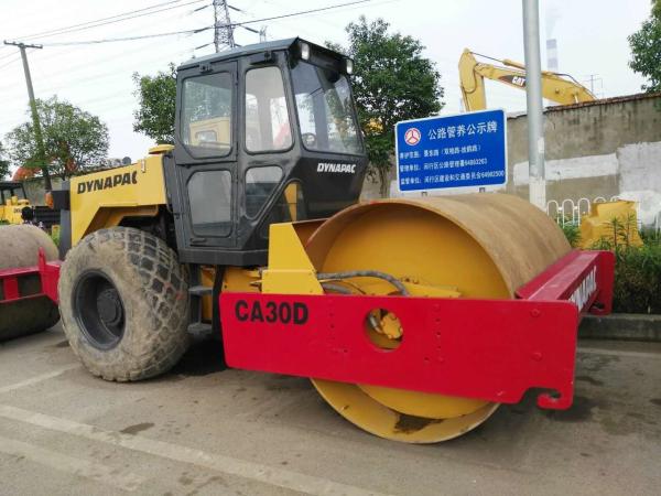 Buy Dynapac Smooth Drum Roller Compactor / 2nd Hand Rollers CA30D With Air Cooling Deutz Engine at wholesale prices