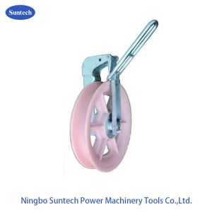 Aerial Helicopter Bundled Conductor Stringing Blocks MC Nylon Sheave