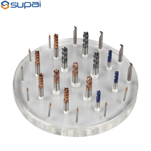 Tungsten Steel Square End Mill High Precision Aluminum Cutting Tools CNC Working