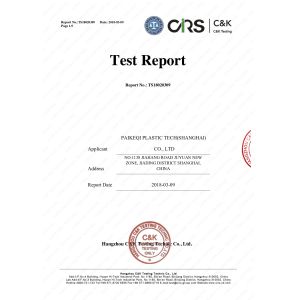 KUNSHAN YGT IMP.&EXP. CO.,LTD Certifications