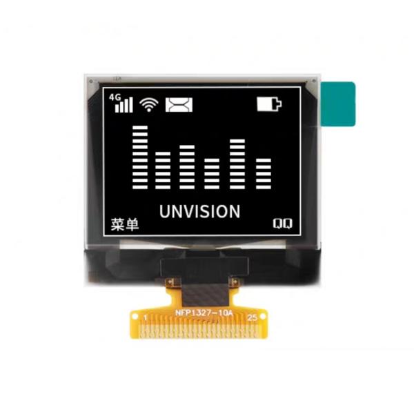 Buy 1.32 Inch OLED Display White 128x96 Resolution 25pin Soldering FPC Several Interface at wholesale prices