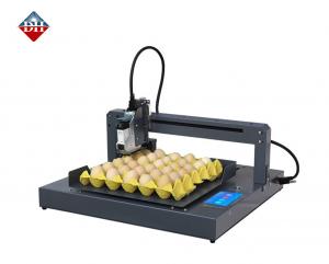 China Small Egg Inkjet Printer Xy Axis Intelligent Egg Inkjet Printer Fully Automatic on sale