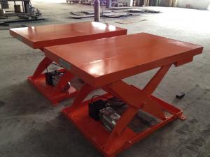 Quality Fixation Type Elevated 180kg Hydraulic Work Platform for sale