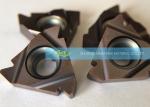 High Precision Carbide Threading Hard Turning Inserts For ISO Metric Internal