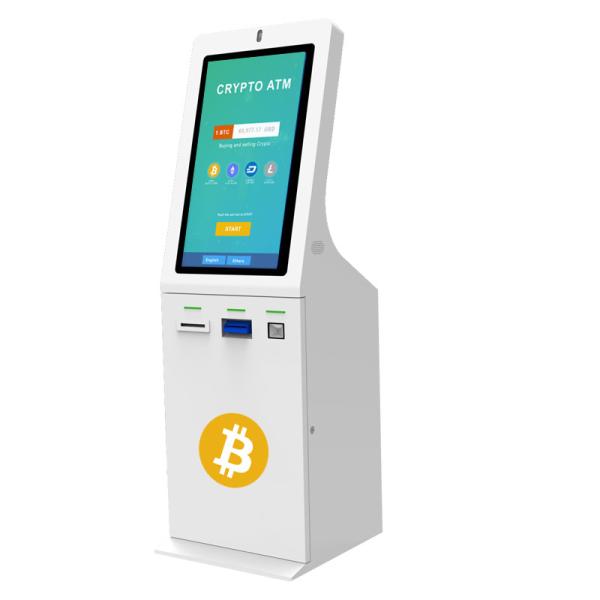 Buy Linux Win7 Win8 Win10 System Bitcoin ATM Kiosk Hardware 32 Inch at wholesale prices