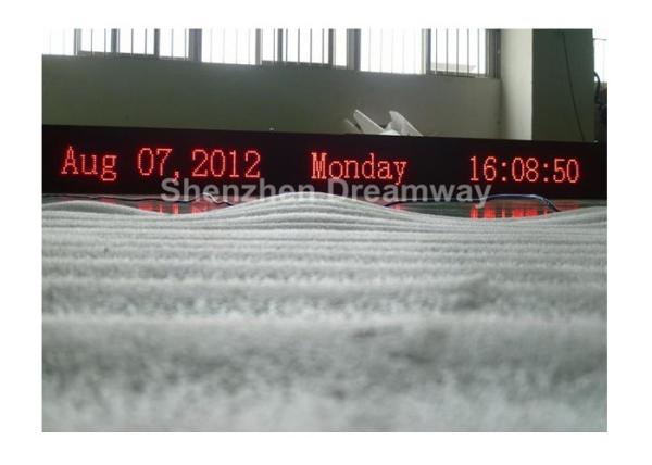 Buy Waterproof Programmable LED Moving Message Display 10mm , 1920mm × 320mm at wholesale prices
