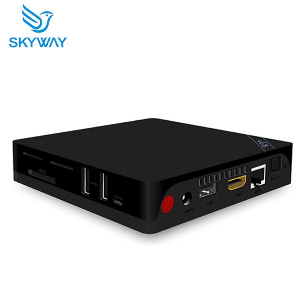 I68 Rockchip RK3368 64bits Octa core Cortex A53 Android 5.1 smart tv box with 2G
