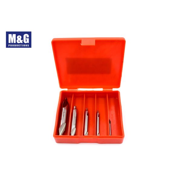 HSS 60º - 120º / CENTER DRILLS SET / TYPE R HSS COMBINED CENTER DRILL(DIN333)