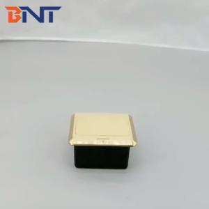 Quality Universal embedded floor pop up socket outlet with bottom box for sale