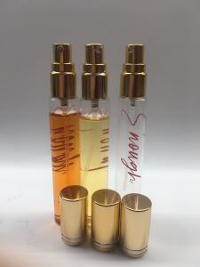 China 10ml 15ml Small Perfume Vials Gold Aluminum Sprayer Atomizer Cap on sale